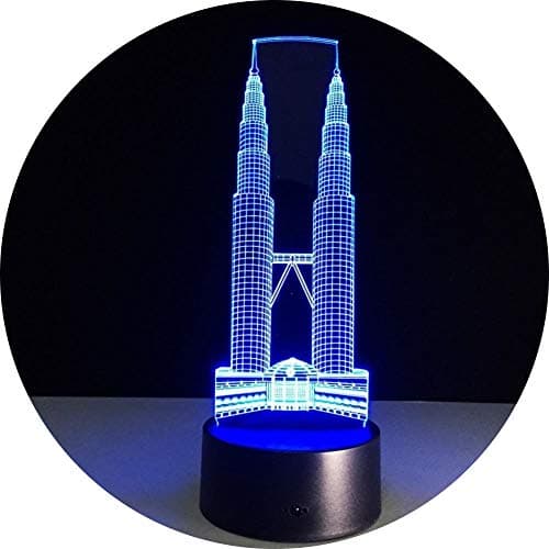 Intelligent Remote Control Night Light 7 Color Change USB Touch Button Bedroom Children Bedside Nightlight