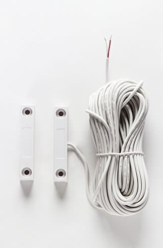 Gogogate2 Wired Gate Sensor with Status and Temperature Indicator, GGG2-WDS-101, White by Gogogate