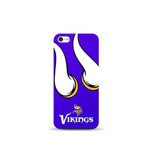NFL - iPhone 5/5s Oversized Logo Case - MINNESOTA VIKINGS
