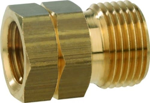 GOK connection piece G 1/4 nut internal x G 3/8 LH-KN external thread
