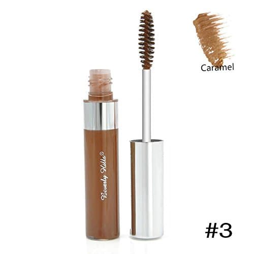 Lazy make up tools Eyebrow Stamp Long Lasting Makeup Eyebrow Tinted Gel Tame Mascara Brush Tint BEVERLY HILL 2017 (Caramel)