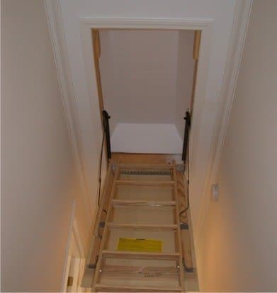 Attic Stair Cover Insulating and Magnetically Sealing Your Pull-down Stairs