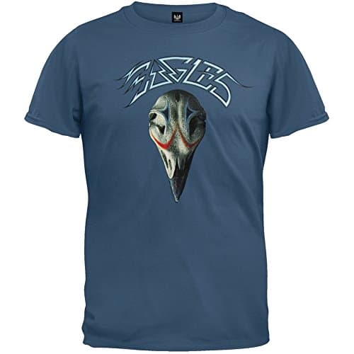 Eagles - Greatest Hits Logo T-Shirt Medium Blue