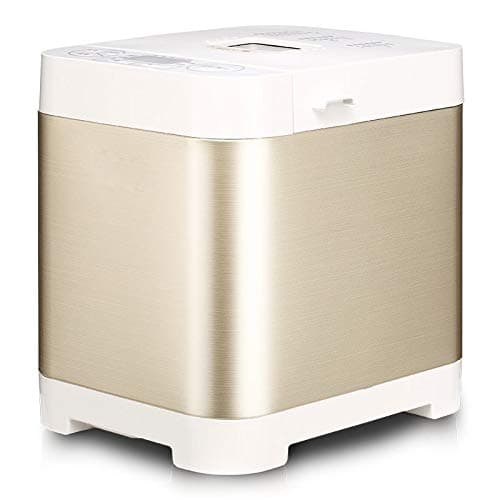 LY88 Automatic Bread Maker Machine, Beginner Friendly Toast Baking Machine with Great Versatility, 18 Programs 3 Crust Colors, Stainless Steel Easy To Clean, Suitable for 1-4 People