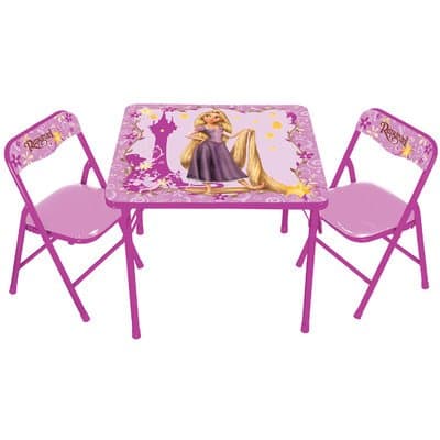 Kids Only Disney's Tangled Rapunzel Activity Table Set