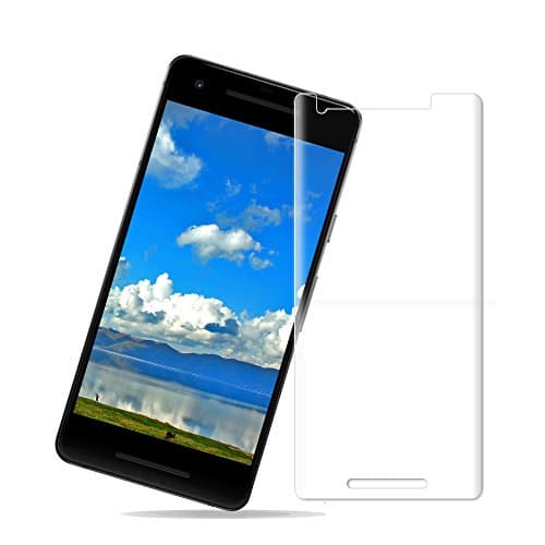 [1-Pack]Google Pixel 2 Screen Protector,Hoperain [Tempered Glass] Screen Protector with [9H Hardness] [Crystal Clear] [Easy Bubble-Free] Installation][Full Screen Coverage]