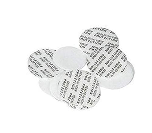 100 PCS Diameter 1.4 Inch Pressure Sensitive Self Adhesive Gasket Foam Seal Safety Tamper Resistant Seals Gasket Waterproof Sealing Film for Cap Liner Sealed for Protection