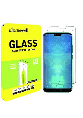 2 Pack Newell for Honor 10 Tempered Glass Screen Protector [9H Hardness] [Scratch Proof] [HD Clear] [Bubble-Free] with Lifetime Replacement Warranty
