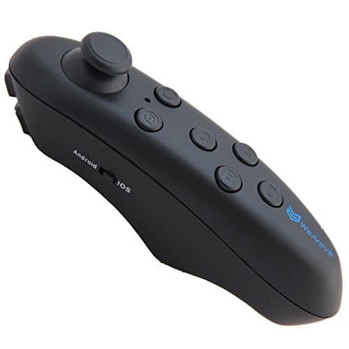 WEAREVR Bluetooth 3.0 Wireless Remore Controller Selfie Shutter Mini Gamepad Compatible 3D VR Glasses Google Cardboard For Android Smartphone Not Compatible for iOS iPone