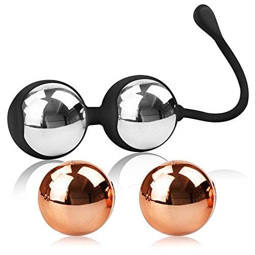 Bladder Control Device, Pelvic Floor Device Exercise Weights Balls Tightening Training Set, Silicone Vaginal Kegel Balls System Weighted Exercise Training Set, Kegel Ben Wa Balls Kit Remote Wireless