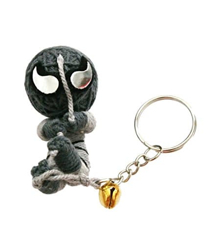 Venom Spiderman Voodoo String Doll Keyring Keychain (#A3)