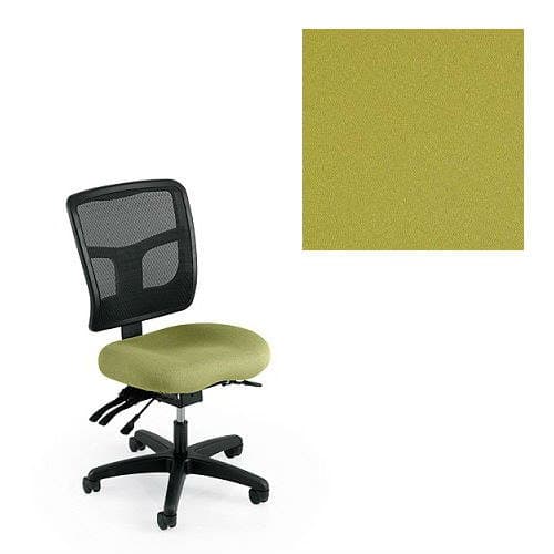 Office Master YS72-1148 Yes Series Mesh Back Multi Adjustable Ergonomic Office Chair - Grade 1 Fabric - Elements Chlorine Green
