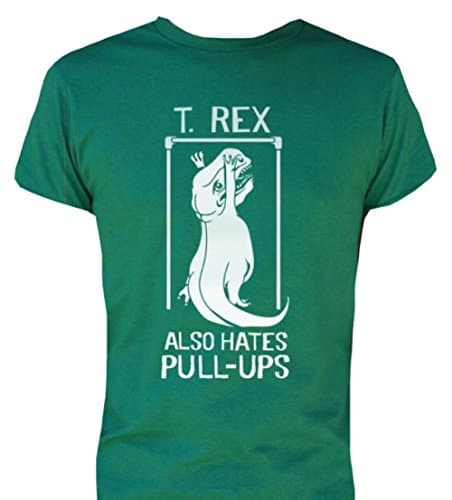 That Funny Shirt T Rex Also Hates Pull UPS-Funny Humorours Shirt As Seen On Flash TV Show (XXXL)