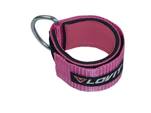 Quality Ankle Strap with D-ring, Workout Cable Machines, Ankle Cuff, Resistance Bands, Workout Double Ring Weight Lifting Gym, for women and men