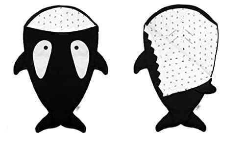 BabyBites Sleeping Bag Black/Penguin Lining