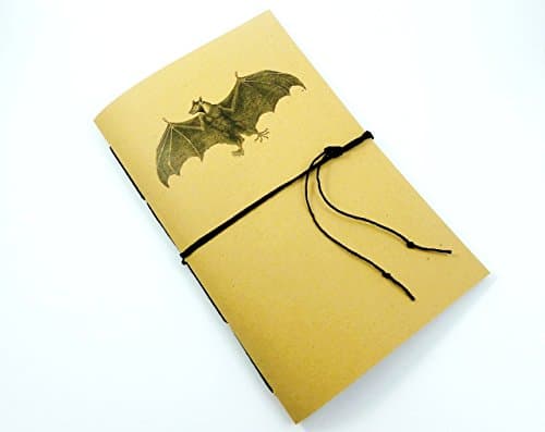 Bat Journal - Lined, Dot Grid, Blank, Music, Graph or Checkbox Pages
