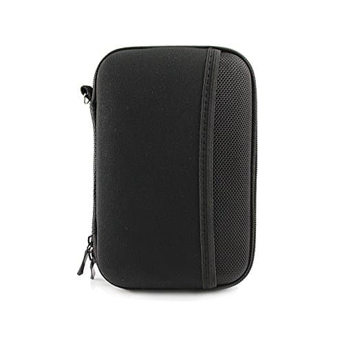 Onezo External Hard Drive Case 2.5, Shockproof EVA Case Travel Pouch for WD My Passport Western Digital,Ultra Slim Essential Elements,Canvio,Samsung M3 Slimline
