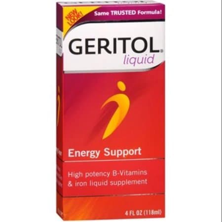 Geritol Liquid 4 oz (Pack of 2)