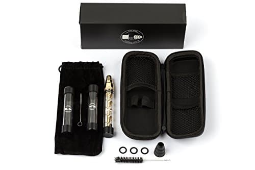 Mr. Pipe Kit Bundle Glass New Blunt For Dry Herbs Cigarette Paper Easy To Use Clean And Gift Case