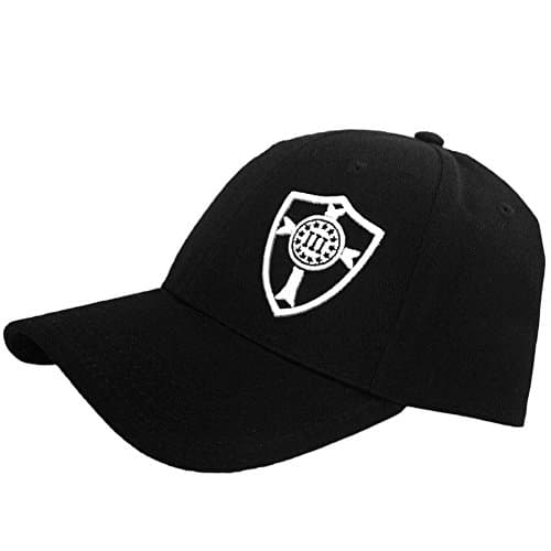 Three Percenter Snapback - Crusader Shield - Black &amp; White