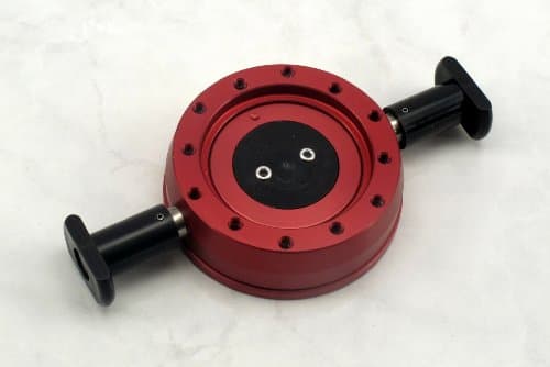 Snap Off Short / Thin Steering Wheel Quick Release - Street / Racing - Red Aluminum - Part # R100RD