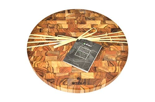 Stolf large end grain round chopping block