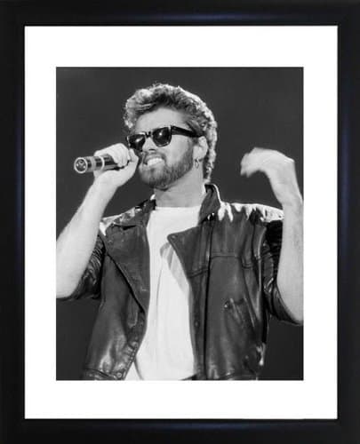 George Michael Framed Photo