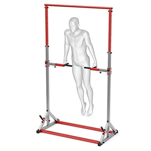 WMPS Power Tower Adjustable Pull Up Bar Rack & Dip Station for Home Gym and Muscle Up Training
