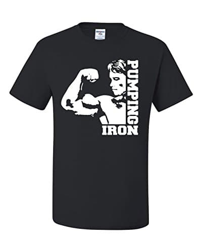 Pumping Iron Arnold Black T-Shirt