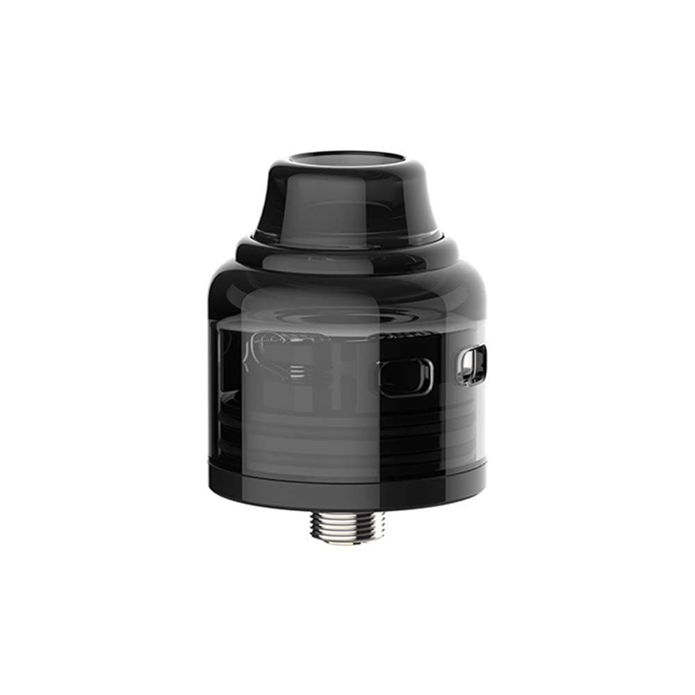 Update Version !! OUMIER WASP Nano S RDA, 25mm Diameter with Dual Coil Build Deck for Squonk MOD, No e Liquid, No Nicotine (Black)