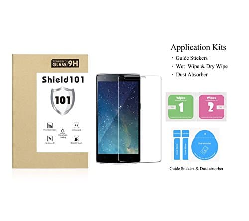 Shield101 Tempered Glass Screen Protector for OnePlus (OnePlus One)