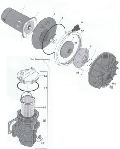 Sta-Rite Pump Dura-Glas/Max-E-Glas Diffuser O-Ring