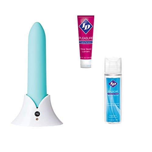 Sensuelle Point (Teal Blue) 20 Function Bullet - Powerful & Rechargeable + Free Special Lube Sampler
