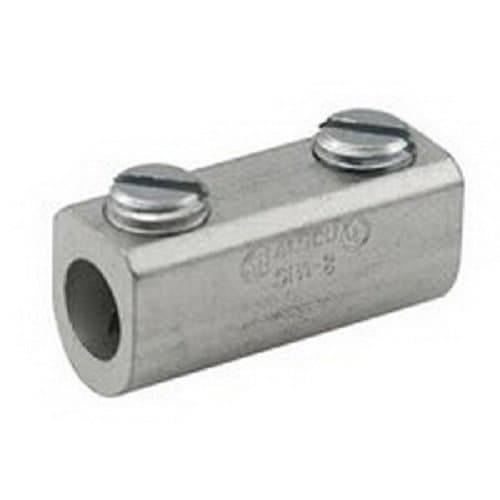 Ilsco SPA-2 AL MEC SPLICER 2-14 T UL CSA, Silver