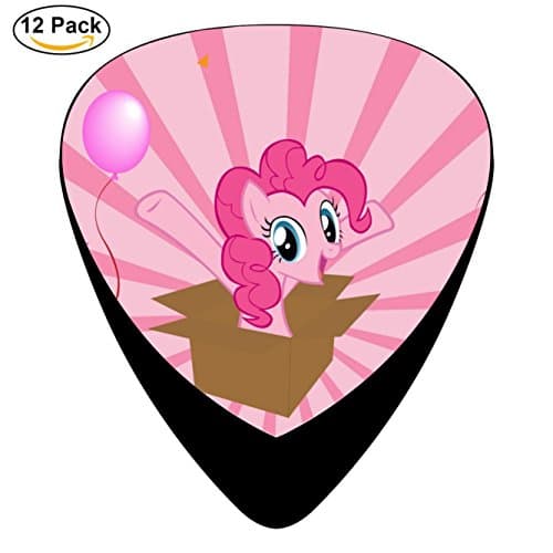 Little Pony Guitar Picks Celluloid Medium 12 Pack Complete Cool Custom Assorted