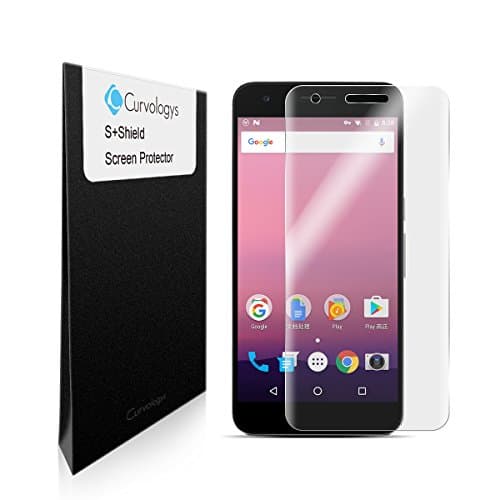 Google Pixel Screen Protector [Full Screen Coverage][Case Friendly], Curvologys S+Shield Google Pixel 5.0 Anti-Fingerprint Scratch-proof Ultra HD Film - Lifetime Replacements