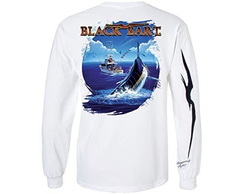 Black Bart Meets TuTu Long Sleeve Shirt - White - Large