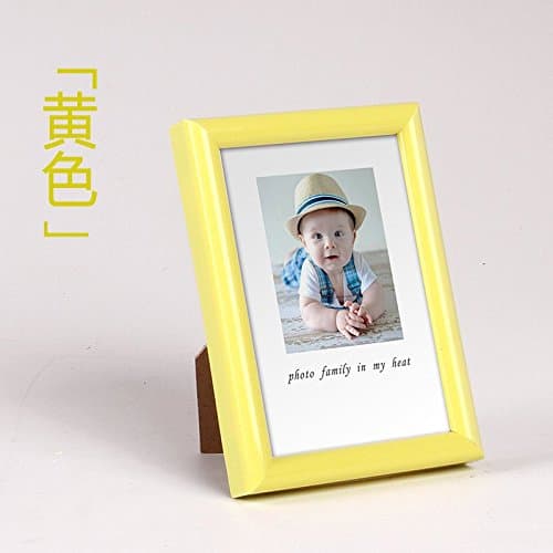 Sproud Plastic Photo Frame Swing Table,Yellow