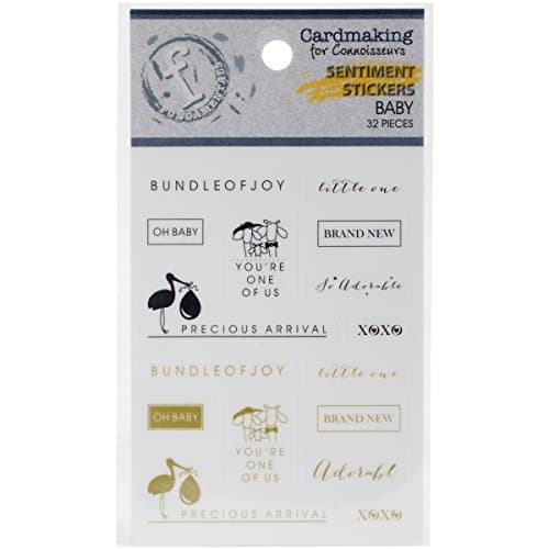 Ruby Rock-It Fundamentals Sentiments Stickers, Baby