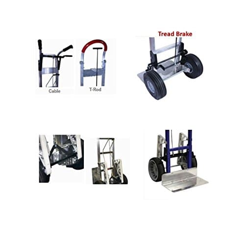 B&amp;P Paddle Brake Kit Use w/ A9 Handle &amp; D5S Tires, Includes Handle BDTA9D5S