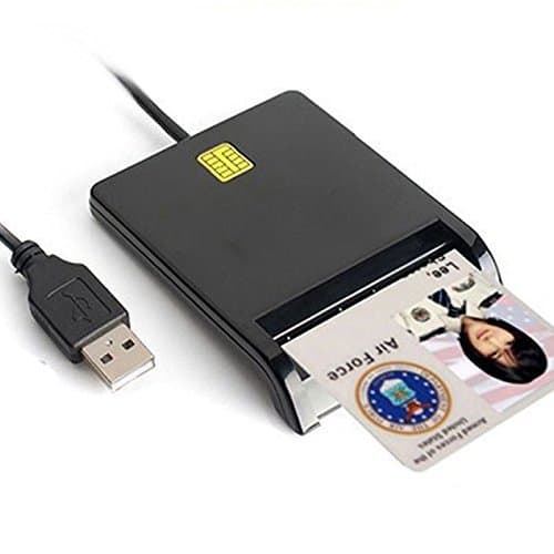 Easy Comm EMV USB Smart Card Reader CAC Common Access Card Readers ISO 7816 For SIM /ATM/IC/ID Card