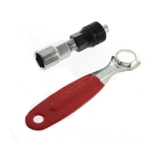 Bicycle Crank Puller Remover Removal Wrench Handle Repair Tool.