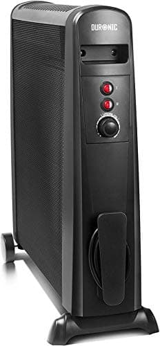 D0refc Convector Radiator Heater with Adjustable Thermostat, Over-Heat Protection, Thermal Cut-Off, Compact and Freestanding Design,2000 W, White