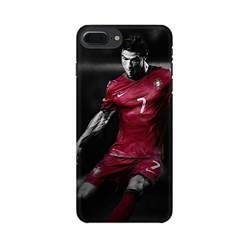 Mobicture Ronaldo Designer Printed Hard Case Backcover for iPhone 7 Plus - ||Hard Poly Carbonate||Slim-fit||Shock-Proof|| Back Cover