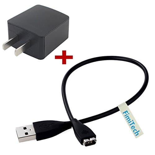 Fitbit Charge HR cable, Replacement Fitbit USB Charger Cable + 500mA AC Wall Charger Adapter Fitbit Charge HR Band Wireless Activity Bracelet by FimiTech