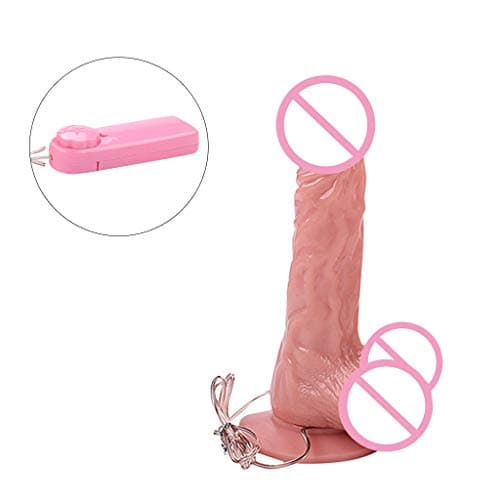 Fetil Realistic Silicone M-ásságer Tool, Multispeed Remote Control, Big Size Vibe Pl-easure Toys for Women,Waterproof (S)