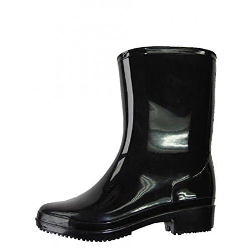 TradingBuzz Let IT Rain! keep your feet dry with Easy On/Off Women’s 100% Waterproof Ankle height Rain Boots (6)