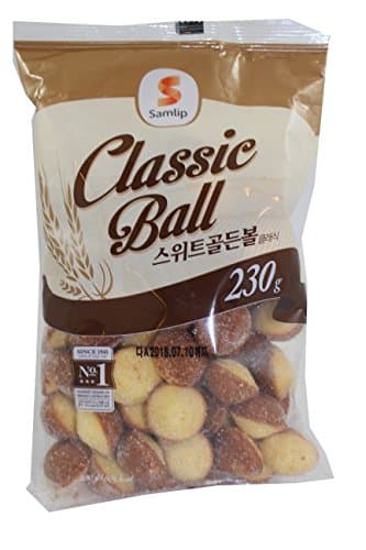 Samlip Classic Soft Bread Ball Snack, 8 oz Bag