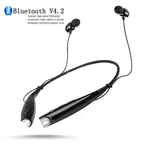 HBS730 Wireless Bluetooth Headset with Mic & Volume Button Earphone for Mi Note 5 Pro, TS Mi Note 5 Pro, Redmi 6 Pro, Redmi 6A, Redmi Y2, Mi A2, Redmi 5, Redmi 4, Mi A1, Y2, Y3 Mi Note 7 Pro