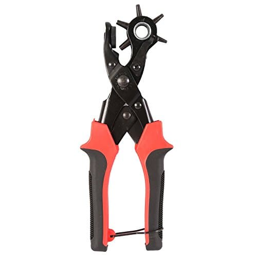 Wisehands Leather Hole Punch Tool Precise Sharp Round Professional Quality Sturdy for Belt Watch Band Leather